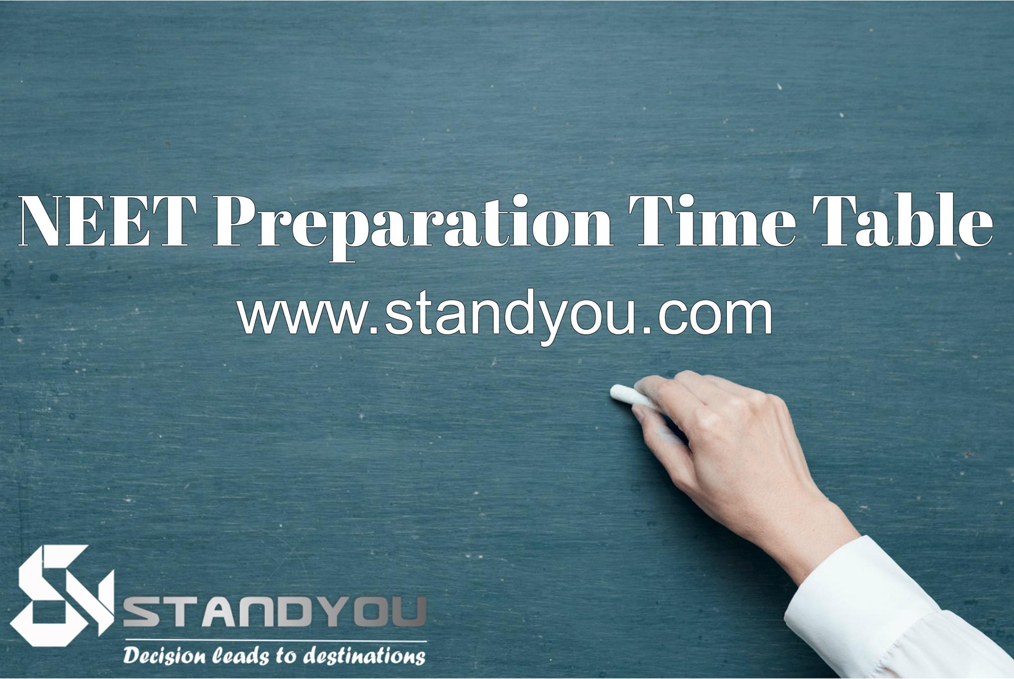 NEET Preparation Time Table Standyou